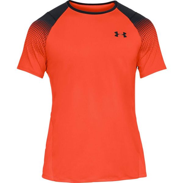 T-shirt Under Armour MK-1 Terry Dash Printed. Czerwone t-shirty męskie Under Armour, xs, bez wzorów, z elastanu, bez kołnierzyka. Za 214.45 zł.