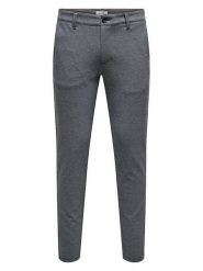 ONLY & SONS Spodnie w kolorze antracytowym rozmiar: W28/L30. Czarne spodnie materiałowe męskie Only & Sons, bez wzorów, z materiału. Za 87.81 zł.