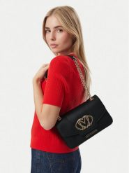 LOVE MOSCHINO Torebka JC4207PP0PKB0000 Czarny. Czarne torebki klasyczne damskie Love Moschino, bez wzorów, ze skóry, bez dodatków. Za 919.99 zł.