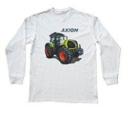 Claas — bluzka z długim rękawem (Rozmiar: XL (dorosła); Kolor koszulki: biały; Rodzaj nadruku: Claas). Białe bluzki damskie nikiniki, s, bez wzorów, z bawełny, bez kołnierzyka, bez ramiączek. Za 89.00 zł.