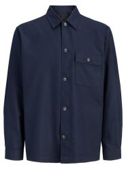 Jack & Jones Kurtka koszulowa "Jprblatyler" w kolorze granatowym rozmiar: L. Niebieskie kurtki męskie Jack & Jones, l, bez wzorów, bez kaptura. Za 124.95 zł.