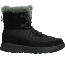 Buty turystyczne zimowe damskie Columbia Slopeside Peak Luxe. Czarne obuwie trekkingowe damskie Columbia, na zimę. W wyprzedaży za 522.70 zł.