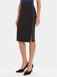 Rinascimento Spódnica ołówkowa CFC0125230003 Czarny Slim Fit. Czarne spódniczki damskie RINASCIMENTO, s, bez wzorów, z syntetyku, ołówkowe. Za 309.99 zł.