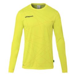 Koszulka bramkarska Uhlsport Prediction. Czarne t-shirty sportowe męskie UHLSPORT, l, z bawełny, bez ramiączek, do piłki nożnej. Za 170.00 zł.