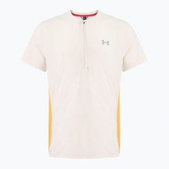 Koszulka do biegania męska Under Armour Trail Run Zip. Czarne t-shirty sportowe męskie Under Armour, m, bez ramiączek, do biegania. Za 159.99 zł.