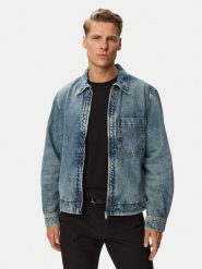 BOSS Kurtka jeansowa Luney BO 50566465 Niebieski Regular Fit. Niebieskie kurtki męskie Boss, l, bez wzorów, z bawełny, bez kaptura. Za 768.99 zł.