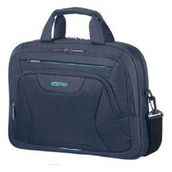 Torba SAMSONITE 33G41005 American Tourister 15.6 cali Granatowy. Niebieskie torby na laptopa damskie Samsonite, bez wzorów. Za 119.99 zł.
