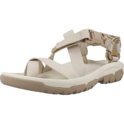 Sandały TEVA W HURRICANE TERR Beżowy. Brązowe sandały damskie Teva, bez wzorów, z tkaniny, bez obcasa. Za 316.99 zł.