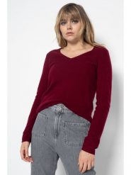 Perfect Cashmere Kaszmirowy sweter "Shannon" w kolorze bordowym rozmiar: M. Czerwone swetry klasyczne damskie Perfect Cashmere, m, z kaszmiru, bez kołnierzyka. Za 295.66 zł.