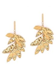 MOODE Kolczyki-wkrętki "Lilas" rozmiar: onesize. Żółte kolczyki damskie MOODE, ze stali. Za 43.99 zł.