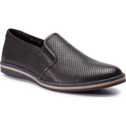 Półbuty LLOYD - Bolivar 19-221-10 Schwarz. Czarne buty wizytowe męskie Lloyd, ze skóry ekologicznej, bez zapięcia. W wyprzedaży za 429.00 zł.