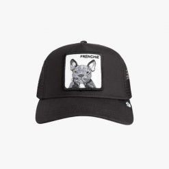 Czapka Goorin Bros Frenchie Dog Total Black. Czarne czapki męskie Goorin Bros, bez wzorów. Za 190.35 zł.