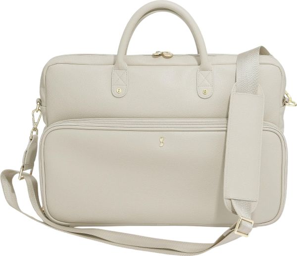 Torba na laptopa Stackers 43 x 37 cm kremowa. Białe torby na laptopa damskie Stackers. Za 439.00 zł.