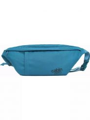Torba na pasek Cabin Zero Classic 2L. Niebieskie paski męskie CABINZERO, bez wzorów, z poliesteru. Za 129.99 zł.