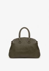 Ciemnozielona Torebka Shopperka na Ramię z Paskiem Arovire. Zielone shopper bag damskie Renee, bez wzorów, z jeansu, na ramię, bez dodatków. Za 169.99 zł.