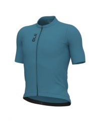 Koszulka rowerowa męska Alé Cycling Solid Color Block 2.0. Niebieskie t-shirty sportowe męskie ALÉ CYCLING, na lato, l, z elastanu, bez ramiączek, rowerowe. Za 404.99 zł.