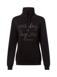 Soyaconcept® Bluza banu Kobiety czarny, XL. Czarne bluzy bez kaptura damskie xl, z syntetyku. Za 169.95 zł.