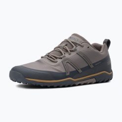 Buty barefoot męskie Xero Shoes Scrambler Trail Low WP. Brązowe buty trekkingowe męskie XERO SHOES, bez zapięcia, trekkingowe. Za 689.99 zł.
