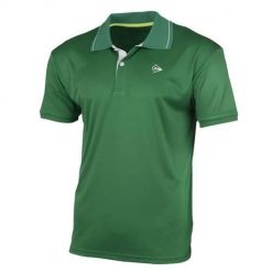 Koszulka sportowa męska Dunlop Tennis-polo Club. Zielone koszulki polo męskie Dunlop, m, z poliesteru, bez ramiączek. Za 239.00 zł.