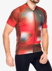 Koszulka na rower Schoffel Shirt Vertine. Czerwone t-shirty sportowe męskie Schöffel, na lato, l, z materiału, bez ramiączek, rowerowe. Za 280.49 zł.
