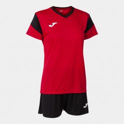 Zestaw piłkarski damski Joma Phoenix. Czarne spodnie dresowe damskie Joma, xl, bez wzorów, z dresówki. Za 138.35 zł.