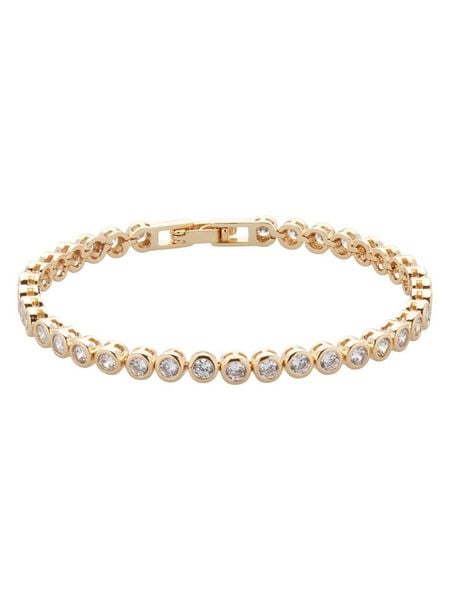 U.S. Polo Assn. Pozłacana bransoletka z kryształami rozmiar: onesize. Żółte bransoletki damskie U.S. Polo Assn., metalowe. Za 152.98 zł.