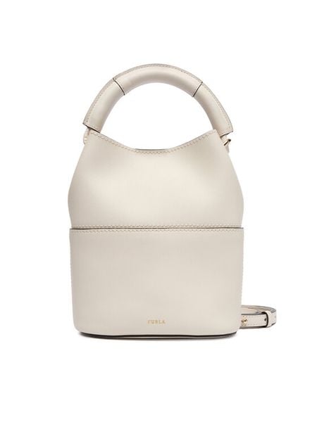 Furla Torebka WE00832 BX3169 BG 3767S Biały. Białe torebki klasyczne damskie Furla, bez wzorów, ze skóry, bez dodatków. Za 959.00 zł.