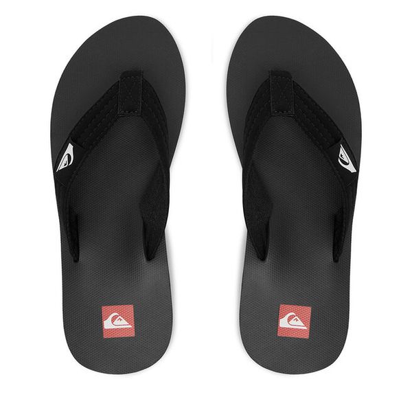 Japonki Quiksilver. Czarne klapki i japonki męskie Quiksilver. Za 109.99 zł.