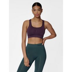 Bezszwowy biustonosz dla kobiet Hummel Shaping. Czerwone biustonosze sportowe damskie HUMMEL, bez wzorów. Za 143.00 zł.