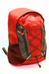 Plecak wycieczkowy Karrimor Tube. Czerwone plecaki damskie Karrimor, bez wzorów, z materiału, biznesowe. Za 96.81 zł.