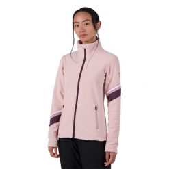 Bluza damska Rossignol Strawpile Fleece Fz. Czerwone bluzy bez kaptura damskie Rossignol, l. Za 279.00 zł.