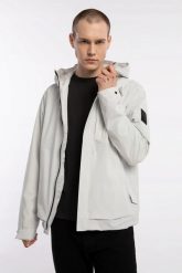 KURTKA MĘSKA Jack Wolfskin Jacket MAINKAI JKT M 1115761-5155 (S. Szare kurtki męskie Jack Wolfskin, m, bez wzorów, z dresówki, sportowe, bez kaptura. Za 444.49 zł.