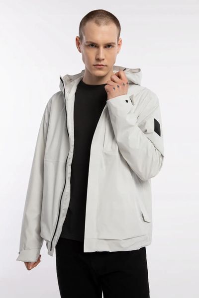 KURTKA MĘSKA Jack Wolfskin Jacket MAINKAI JKT M 1115761-5155 (S. Szare kurtki męskie Jack Wolfskin, m, bez wzorów, z dresówki, sportowe, bez kaptura. Za 444.49 zł.