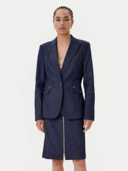 Marciano Guess Marynarka 5YPN22 7457A Granatowy Regular Fit. Niebieskie marynarki i żakiety damskie Marciano Guess, z aplikacjami, z bawełny. Za 669.99 zł.