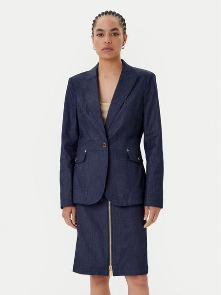 Marciano Guess Marynarka 5YPN22 7457A Granatowy Regular Fit. Niebieskie marynarki i żakiety damskie Marciano Guess, z aplikacjami, z bawełny. Za 669.99 zł.