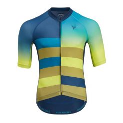 Koszulka rowerowa męska SILVINI Mazzano. Niebieskie t-shirty sportowe męskie Silvini, m, bez ramiączek, rowerowe. Za 358.15 zł.
