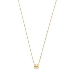 Beloro Naszyjnik Beloro Jewels Della Spiga Emilia złoty - 9-karatowe złoto Naszyjniki 1 ct Damski. Żółte naszyjniki damskie Beloro, na co dzień, złote. Za 635.99 zł.