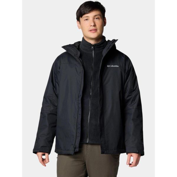 Kurtka Przejściowa Męska Columbia Tunnel Falls II. Czarne kurtki męskie Columbia, m, bez wzorów, bez kaptura. W wyprzedaży za 644.25 zł.