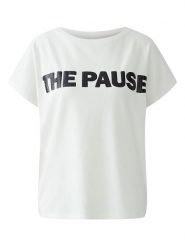 Miss Lagotte Koszulka w kolorze białym rozmiar: 44. Białe bluzki damskie Miss Lagotte, bez wzorów, bez kołnierzyka, bez ramiączek. Za 69.99 zł.