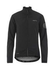 Craft Core Bike SubZ Jacket 2 W - 3-warstwowa softshell ocieplana – Black. Czarne kurtki softshell damskie Craft, xs, bez wzorów, z softshellu, bez kaptura. Za 458.00 zł.