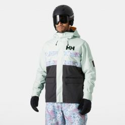 Kurtka narciarska Helly Hansen ULLR D Fram. Zielone kurtki damskie Helly Hansen, na zimę, bez wzorów, bez kaptura. Za 1,138.00 zł.
