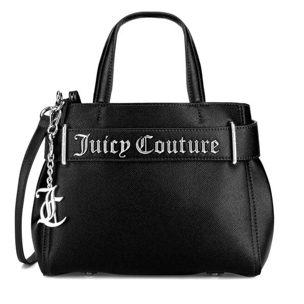 Torebka Juicy Couture. Czarne torebki klasyczne damskie Juicy Couture, bez wzorów, bez dodatków. Za 349.99 zł.