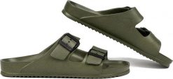 Klapki męskie Coqui Kong khaki. Zielone klapki i japonki męskie Coqui, z materiału. Za 128.99 zł.