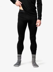 Legginsy termoaktywne Devold Breeze Merino 150 Longs. Czarne bielizna termoaktywna męska Devold, m, bez wzorów, z wełny. Za 417.99 zł.