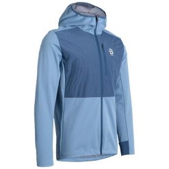 Kurtka narciarska z kapturem Daehlie Sportswear Power. Niebieskie kurtki męskie DAEHLIE, m, bez wzorów, z kapturem, narciarskie. Za 766.50 zł.