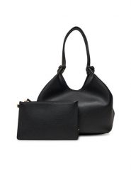 DKNY Torebka R42BAE49 Czarny. Czarne torebki klasyczne damskie DKNY, bez wzorów, ze skóry, bez dodatków. Za 589.99 zł.