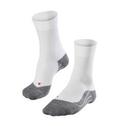 Skarpetki Falke RU4. Białe skarpetki męskie Falke, bez wzorów, z materiału. Za 279.99 zł.