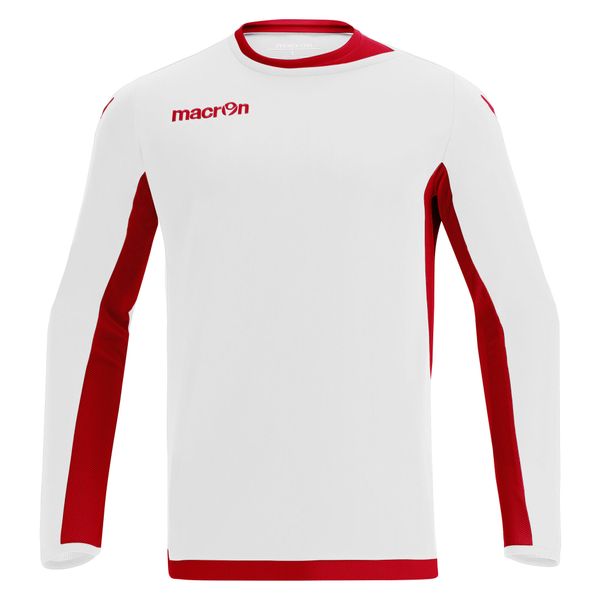 Koszulka treningowa Macron kelt. Białe t-shirty sportowe męskie Macron, bez ramiączek, do piłki nożnej. Za 190.00 zł.