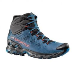 Buty trekkingowe męskie La Sportiva La Ultra Raptor Ii Mid Nubuckleder Gtx. Niebieskie buty trekkingowe męskie La Sportiva, z materiału, za kostkę, bez zapięcia, trekkingowe. Za 1,169.99 zł.