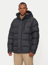 Polo Ralph Lauren Kurtka puchowa 710950911001 Czarny Regular Fit. Czarne kurtki męskie Polo Ralph Lauren, m, bez wzorów, z puchu, bez kaptura. Za 1,799.00 zł.